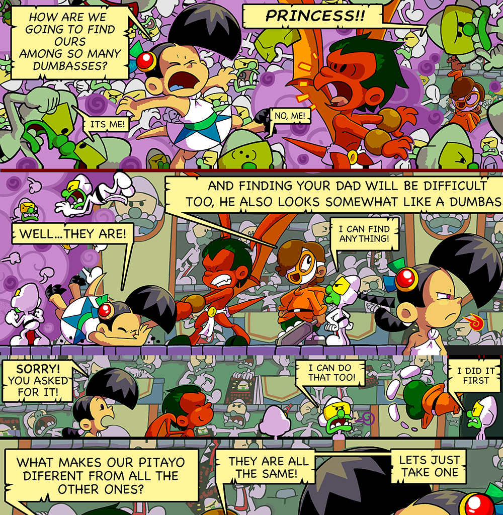 Macoatl - Episode 195, Page 1: The Pitayos 96